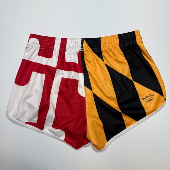Maryland Flag Running Shorts – Size Small - Picture 2 of 6